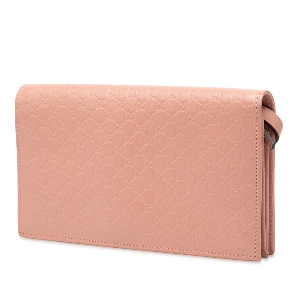 Gucci Microguccissima Wallet on Strap - 2