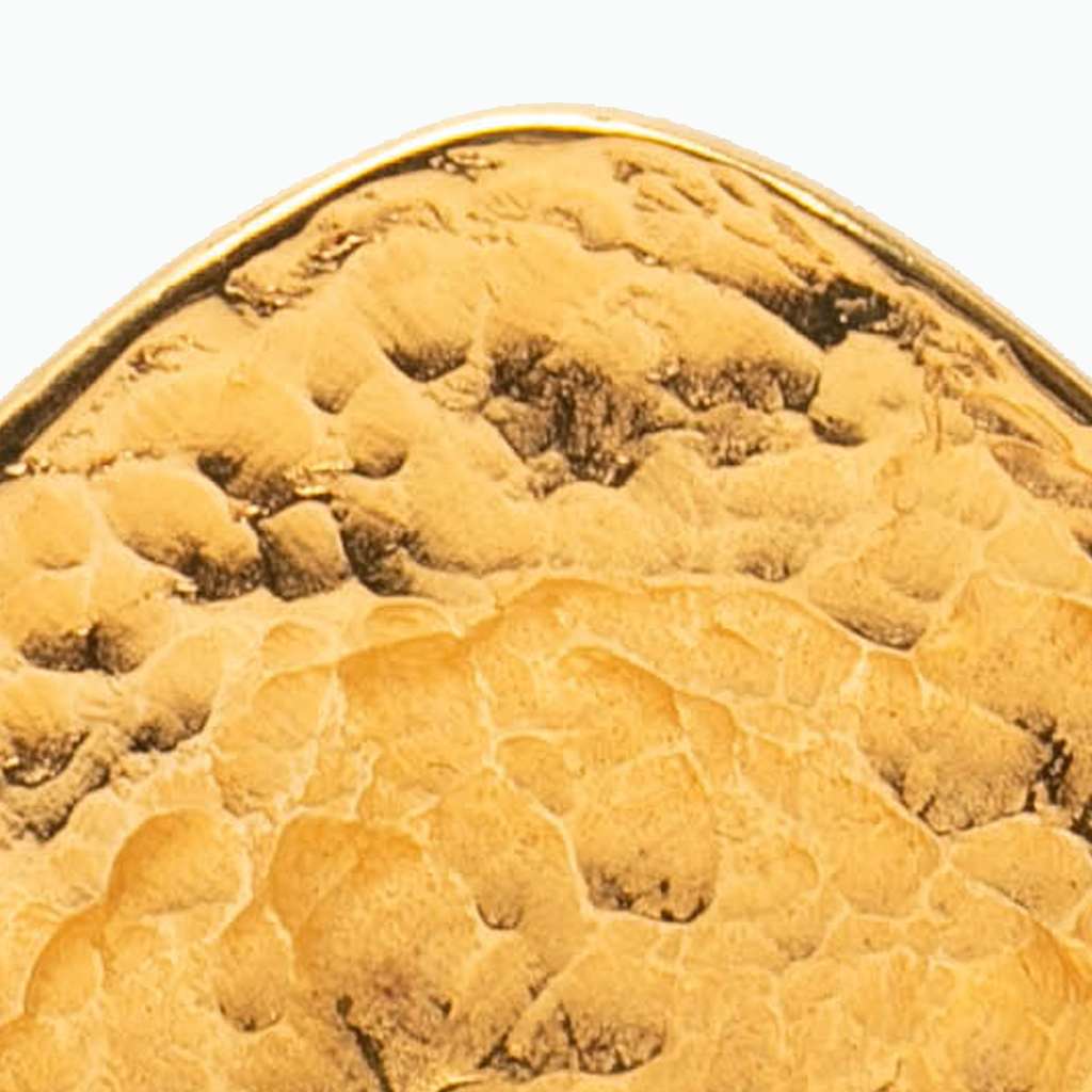 Chanel CC Gold Plated Diamond Brooch - 5