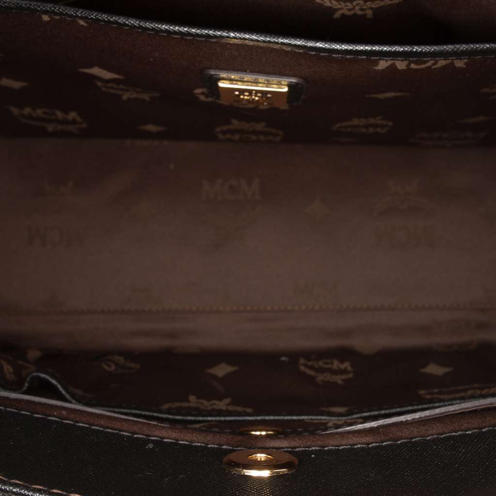 Mcm Leather Nuovo Satchel - 4