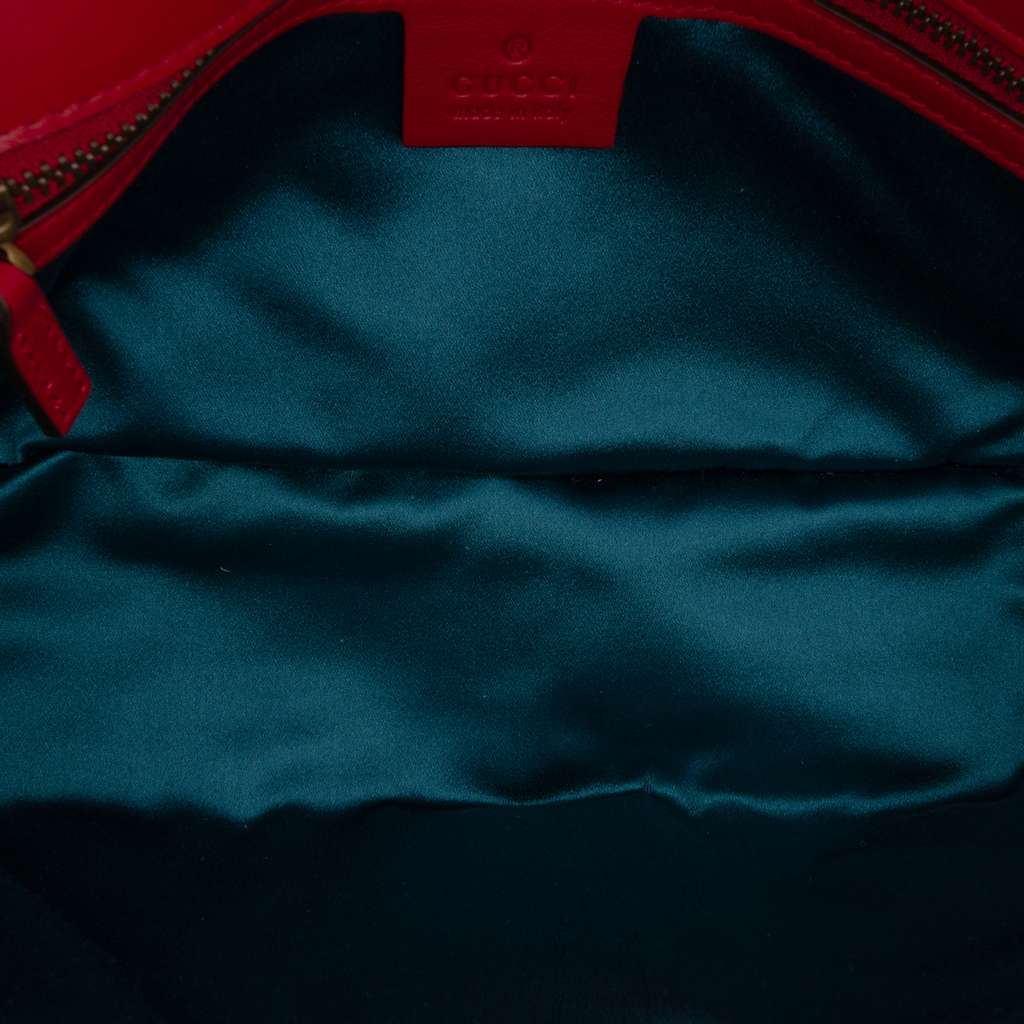 Gucci Medium GG Marmont Matelasse Velvet Shoulder Bag - 4