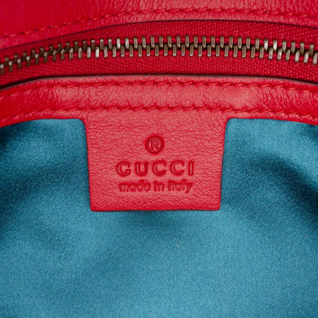 Gucci Medium GG Marmont Matelasse Velvet Shoulder Bag - 5