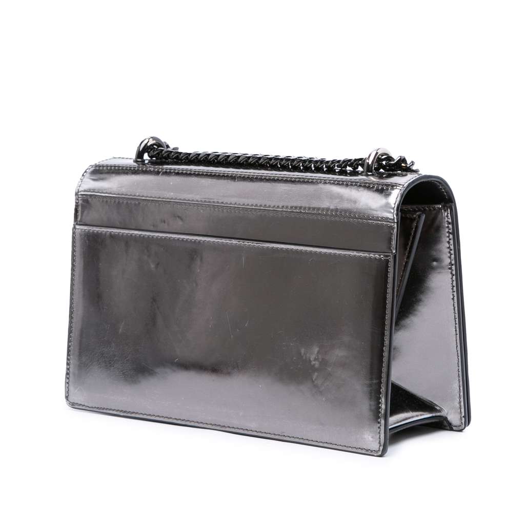 Balmain Patent Mariniere Flap - 2