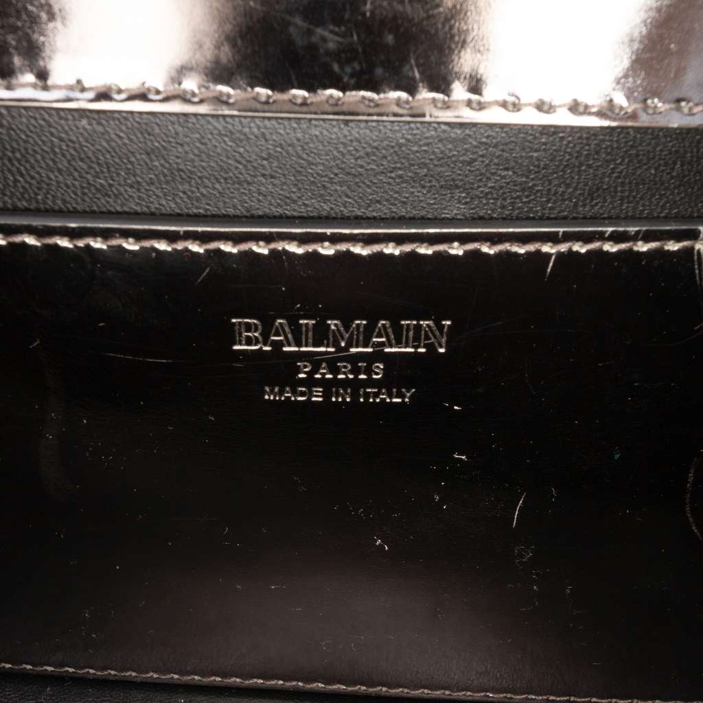 Balmain Patent Mariniere Flap - 5