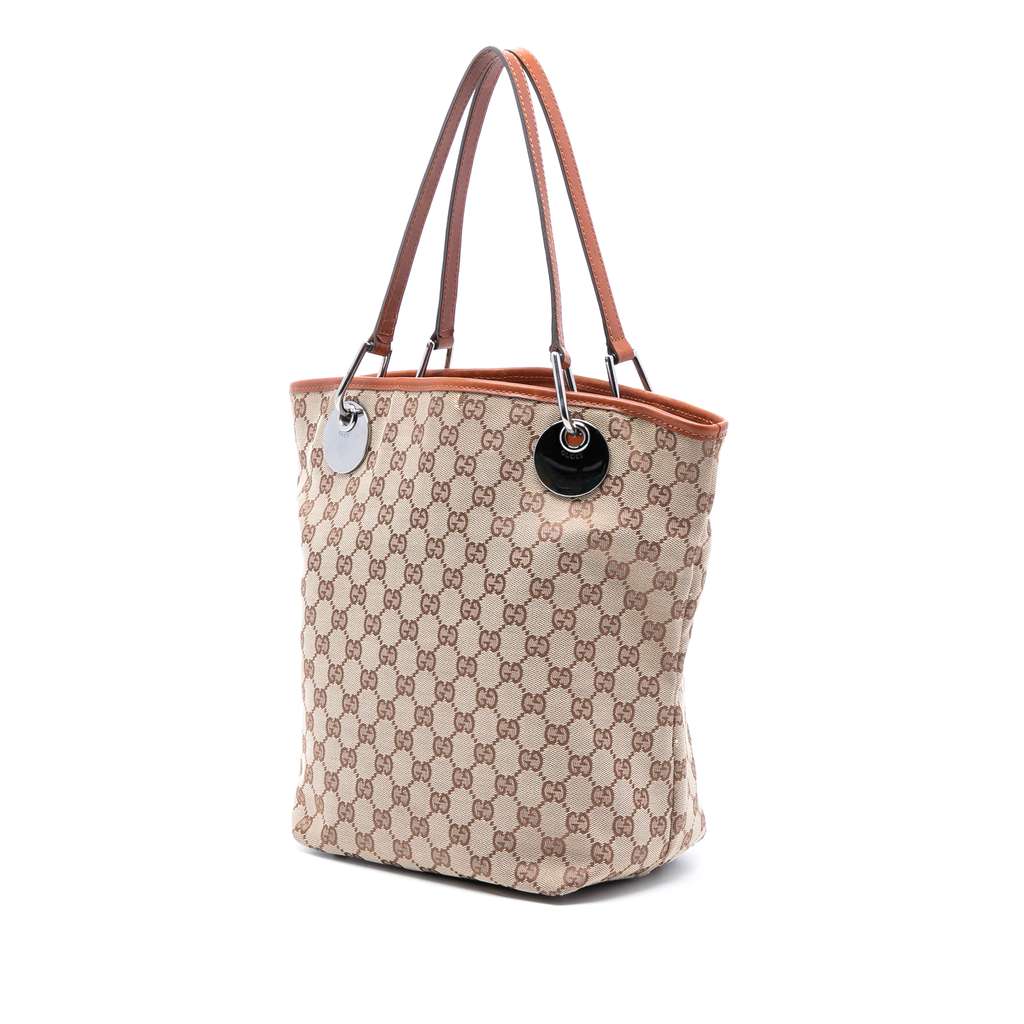 Gucci Large GG Canvas Eclipse Tote - 2