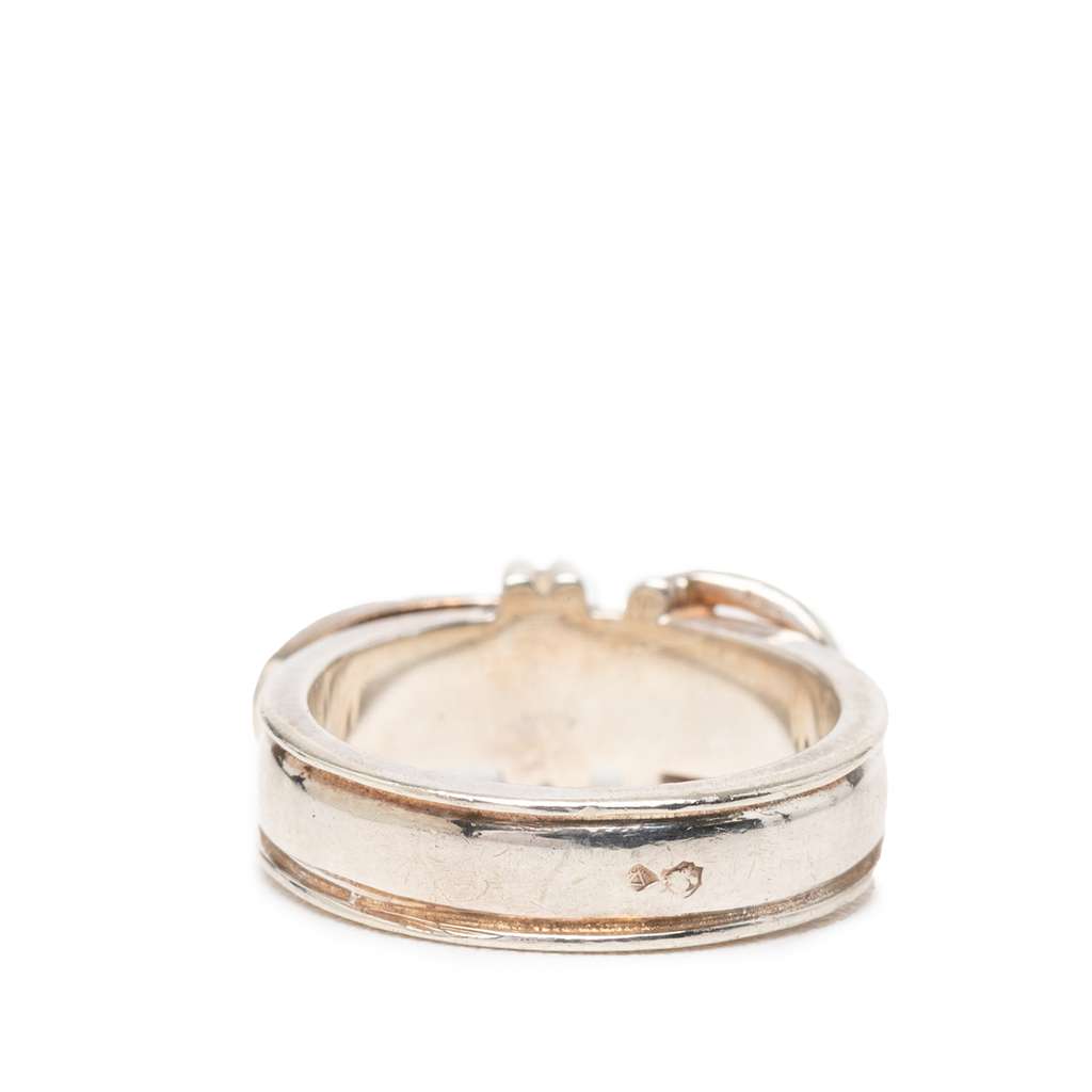 Hermès Sterling Silver Ceinture Buckle Ring - 3
