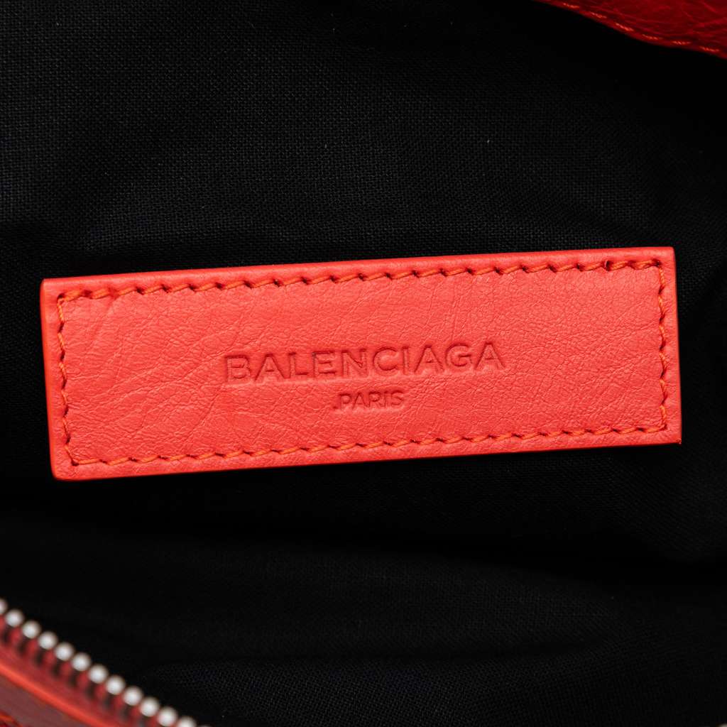 Balenciaga Lambskin Motocross Classic Clip M Clutch - 5