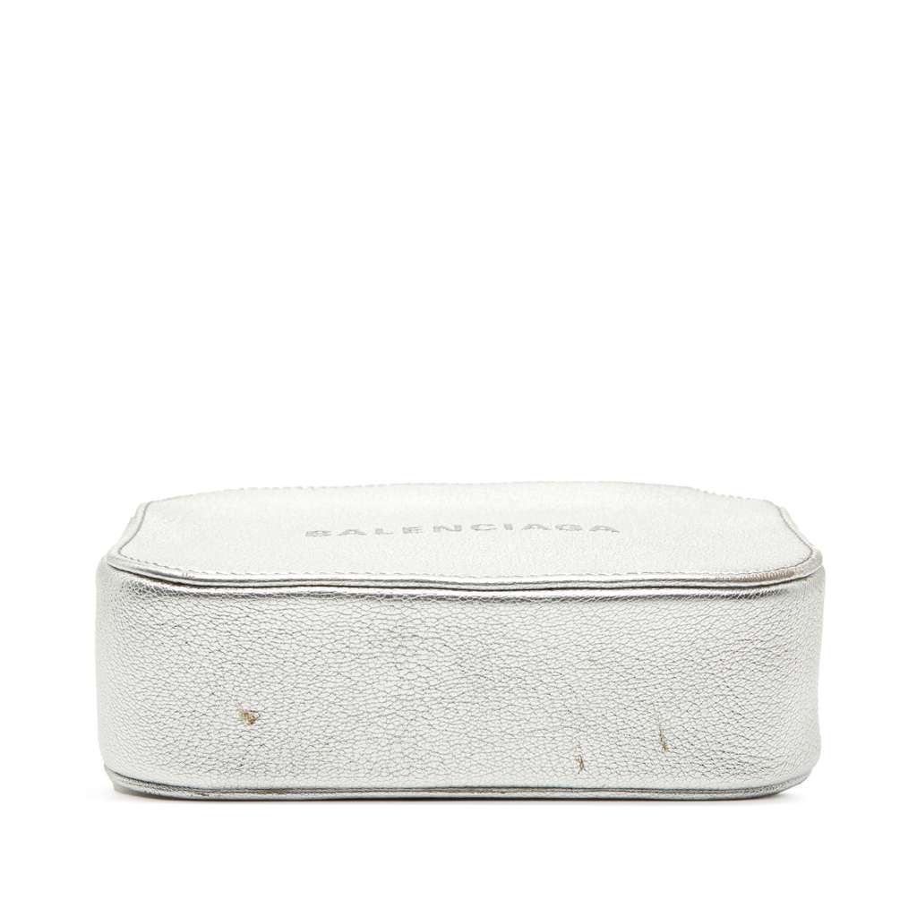 Balenciaga XS Metallic Leather Everyday Camera Bag - 3