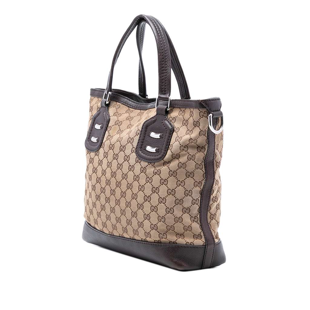Gucci GG Canvas Techno Tag Tote - 2