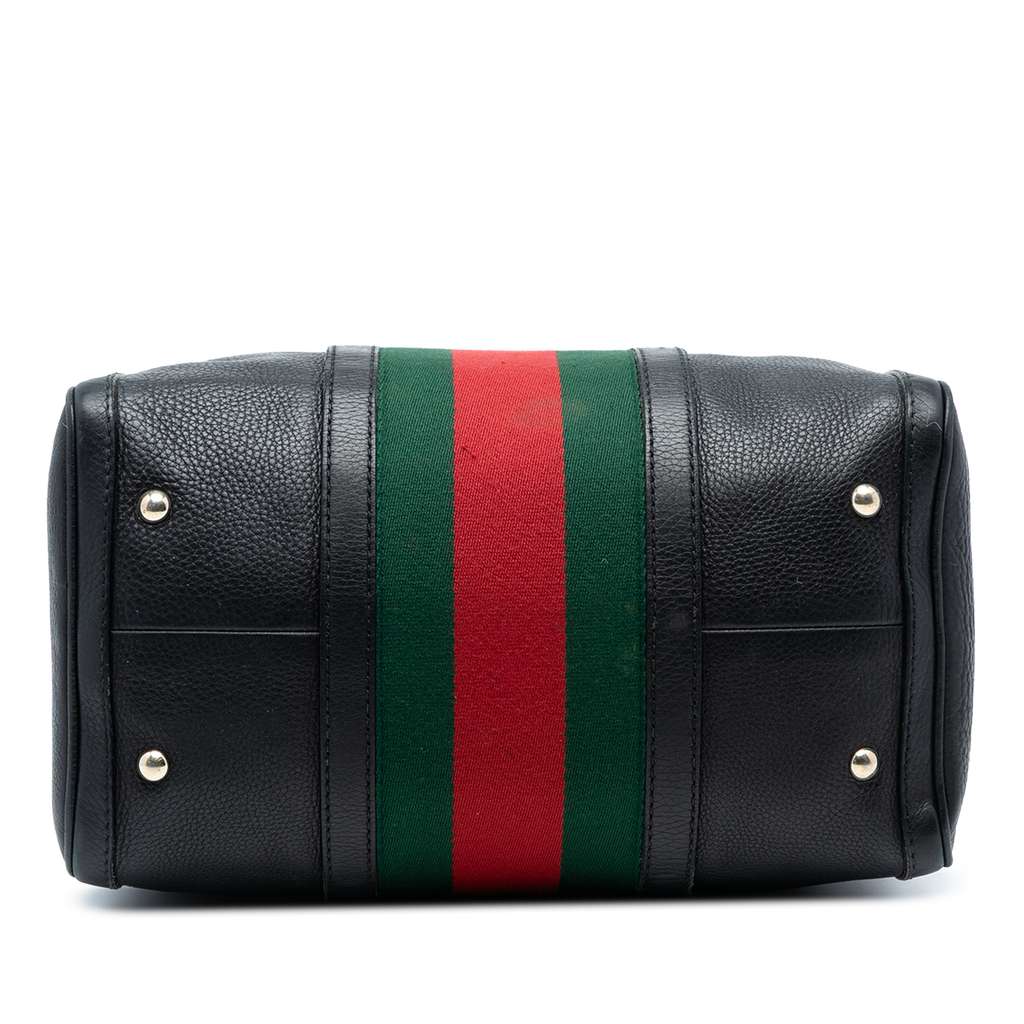 Gucci Calfskin Web Joy Boston Bag - 3