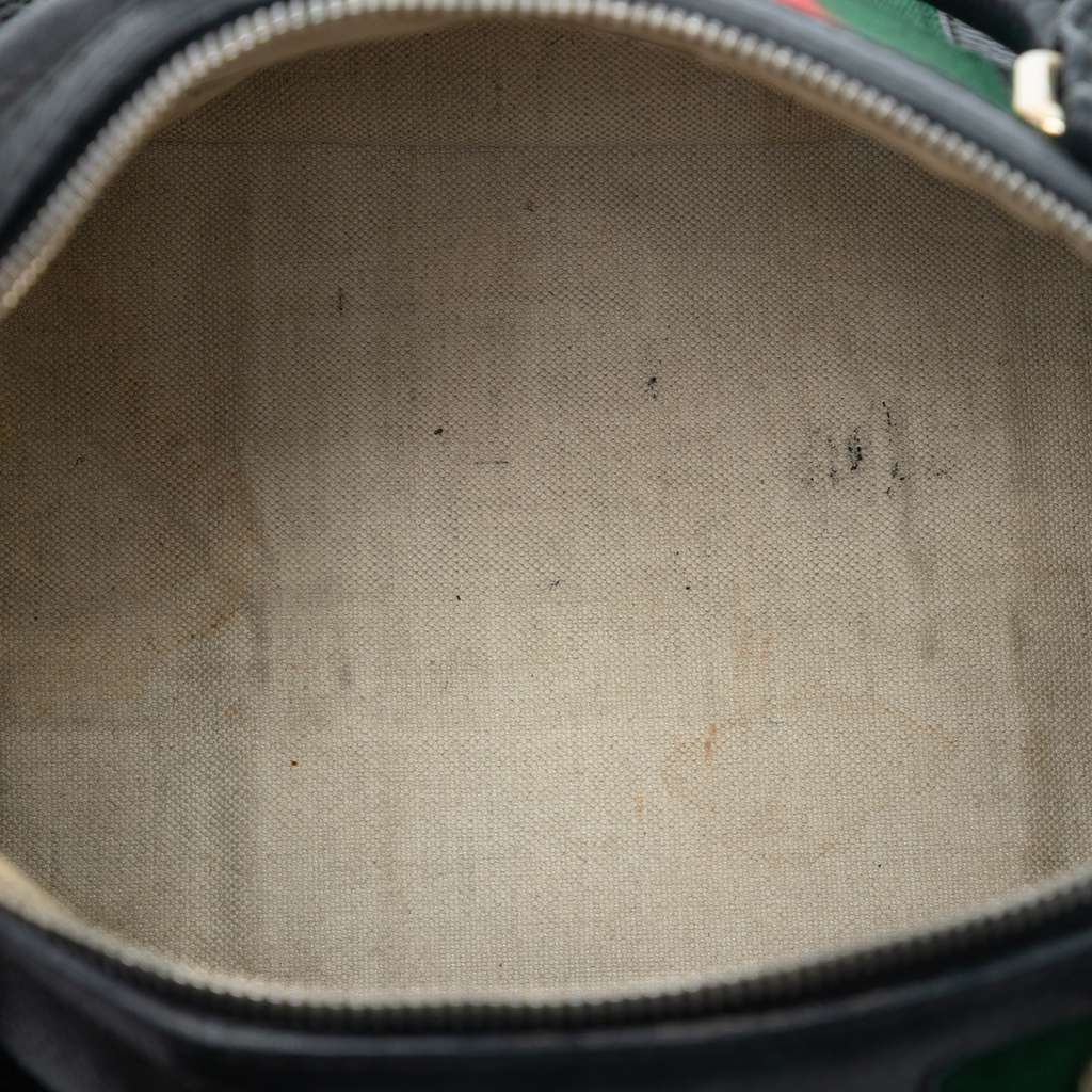 Gucci Calfskin Web Joy Boston Bag - 4