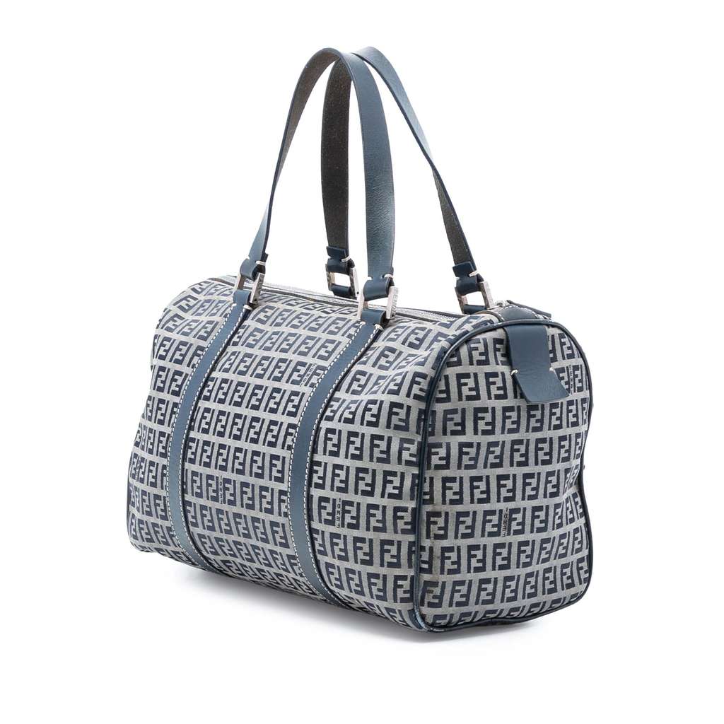 Fendi Zucchino Canvas Boston Bag - 2
