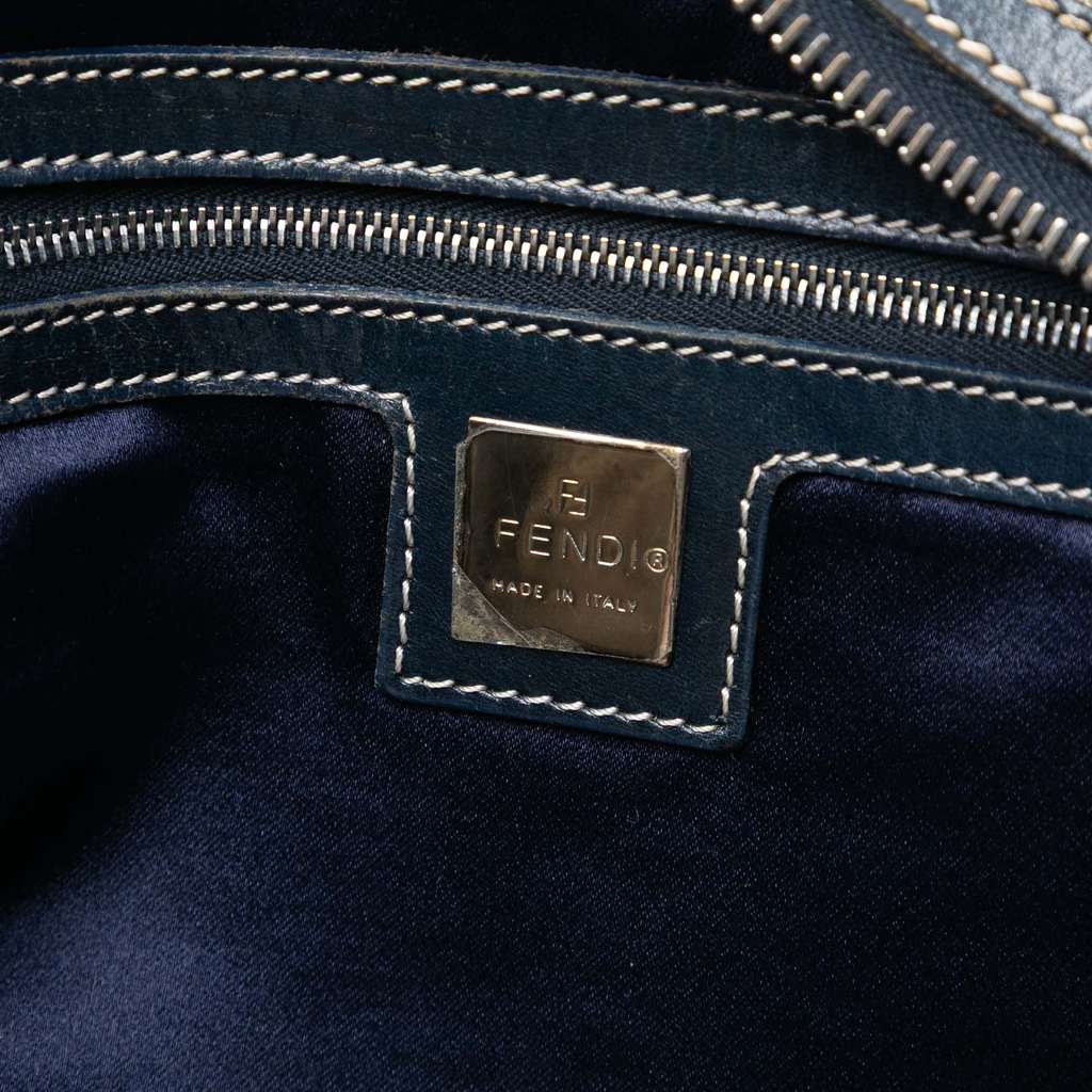Fendi Zucchino Canvas Boston Bag - 5
