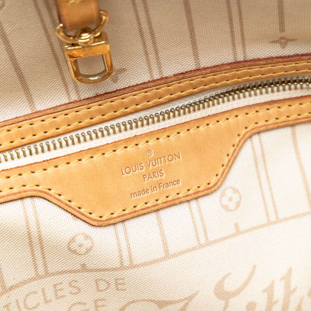 Louis Vuitton Damier Azur Neverfull MM - 5