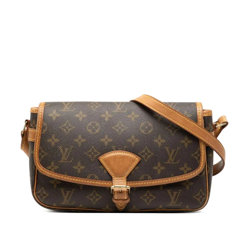 Louis Vuitton Monogram Sologne Brown Canvas Very good - Front View