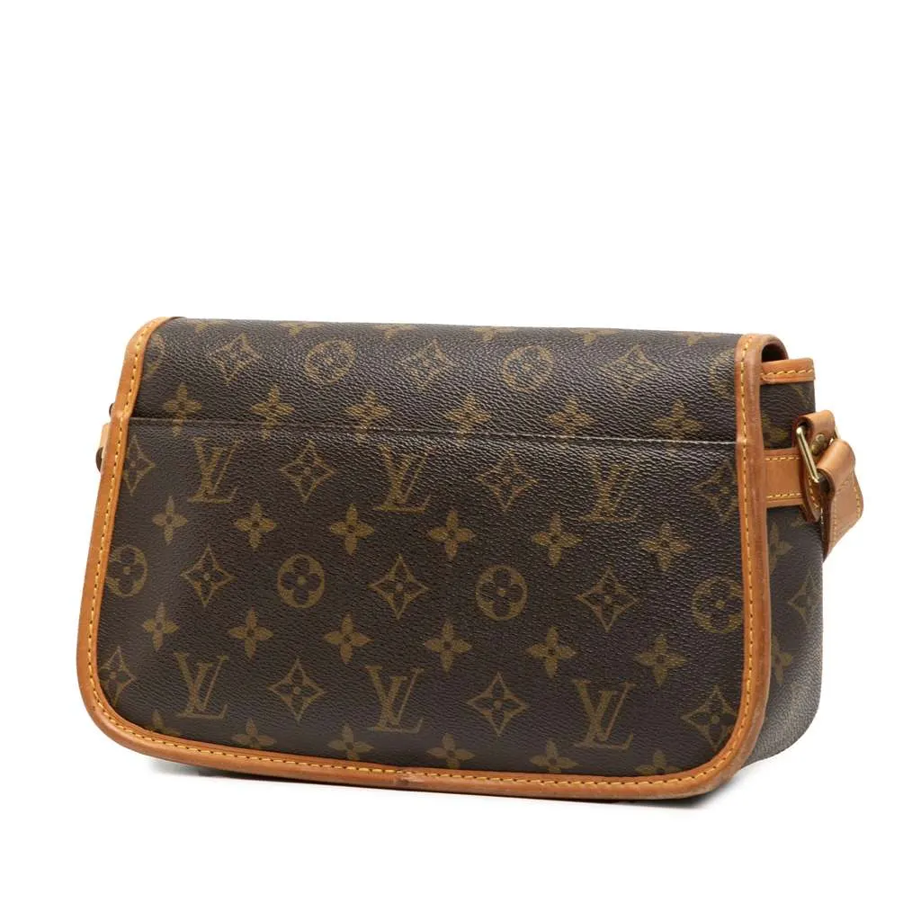 Louis Vuitton Monogram Sologne Brown Canvas Very good - Back View