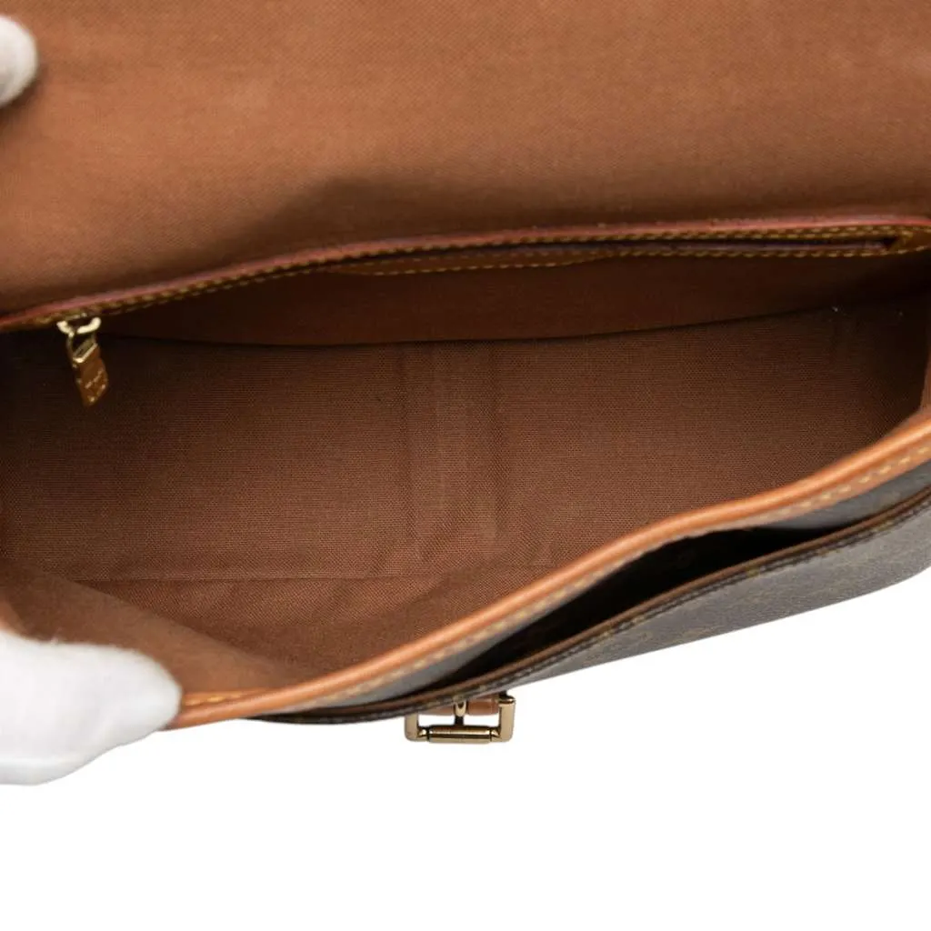 Louis Vuitton Monogram Sologne Brown Canvas Very good - Model View