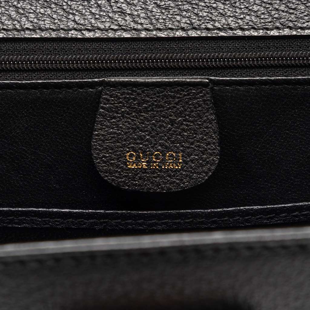 Gucci Grained Calfskin Bamboo Night - 5