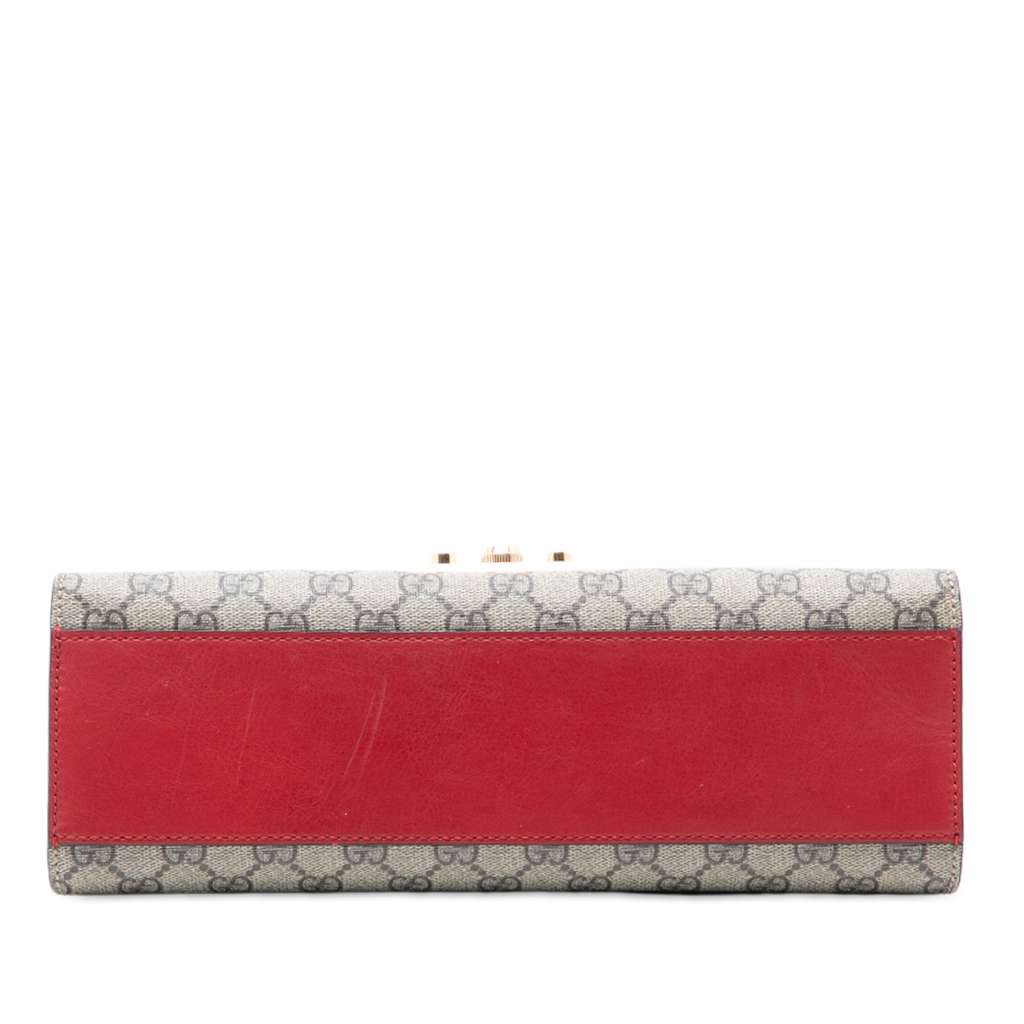 Gucci Medium GG Supreme Padlock Shoulder Bag - 3