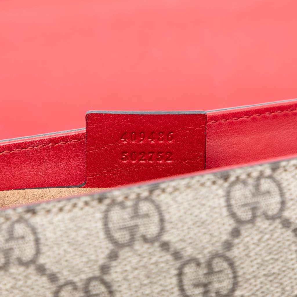 Gucci Medium GG Supreme Padlock Shoulder Bag - 5