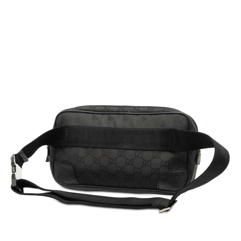 Gucci GG Nylon Waist Sling Bag - 2