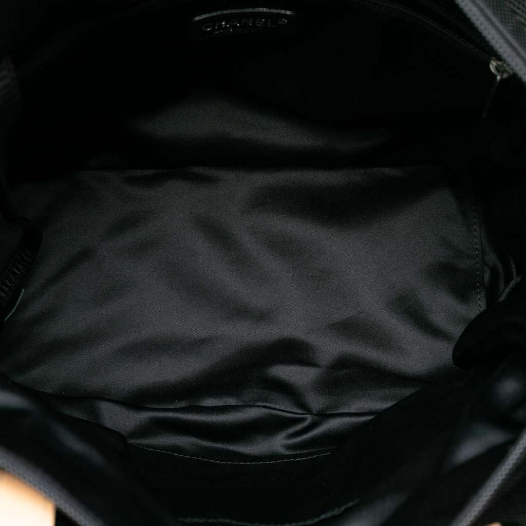 Chanel Medium Bicolor Quilted Canvas Paris Biarritz Tote - 4