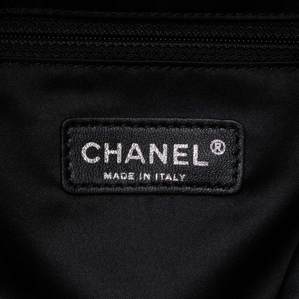 Chanel Medium Bicolor Quilted Canvas Paris Biarritz Tote - 5