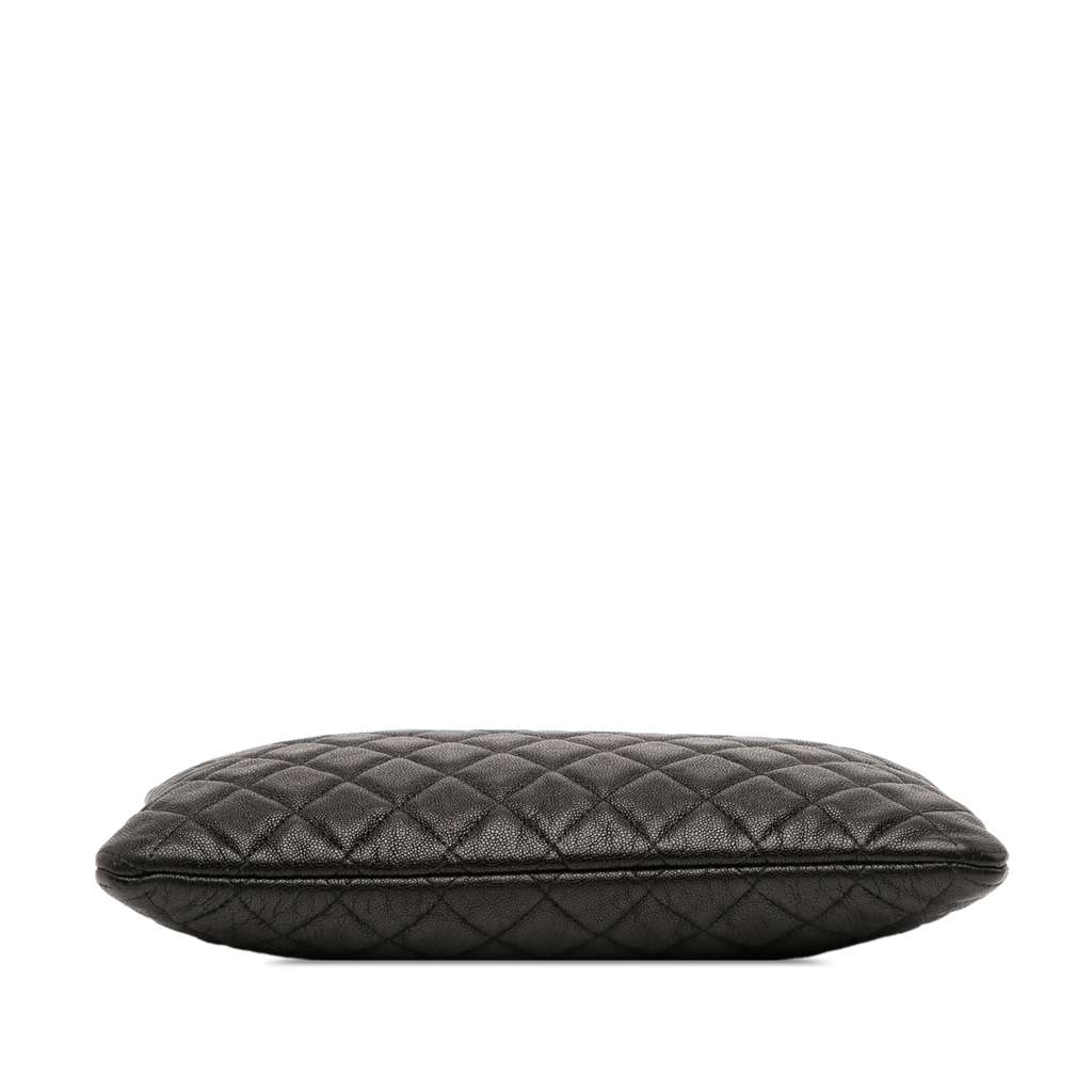Chanel Medium Quilted Caviar Boy O Case Clutch - 3