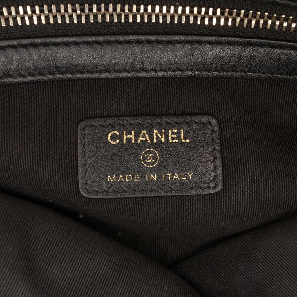 Chanel Medium Quilted Caviar Boy O Case Clutch - 5