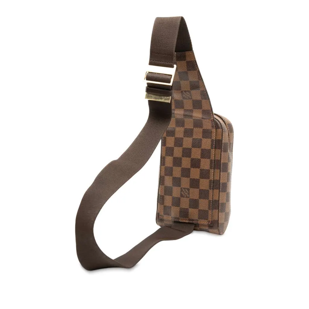 Louis Vuitton Damier Ebene Geronimos Brown Very good - Back View