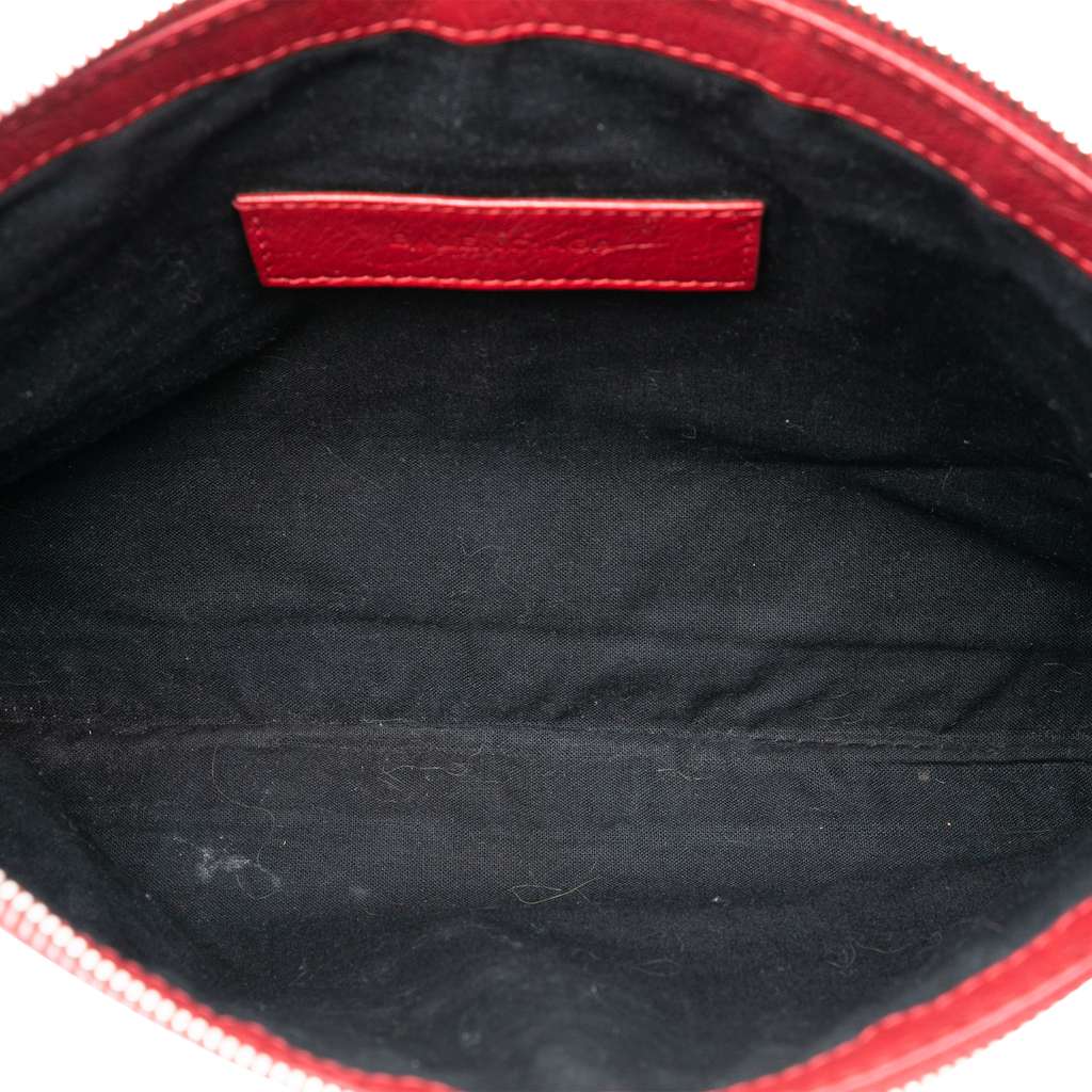 Balenciaga Lambskin Motocross Classic Clip M Clutch - 4