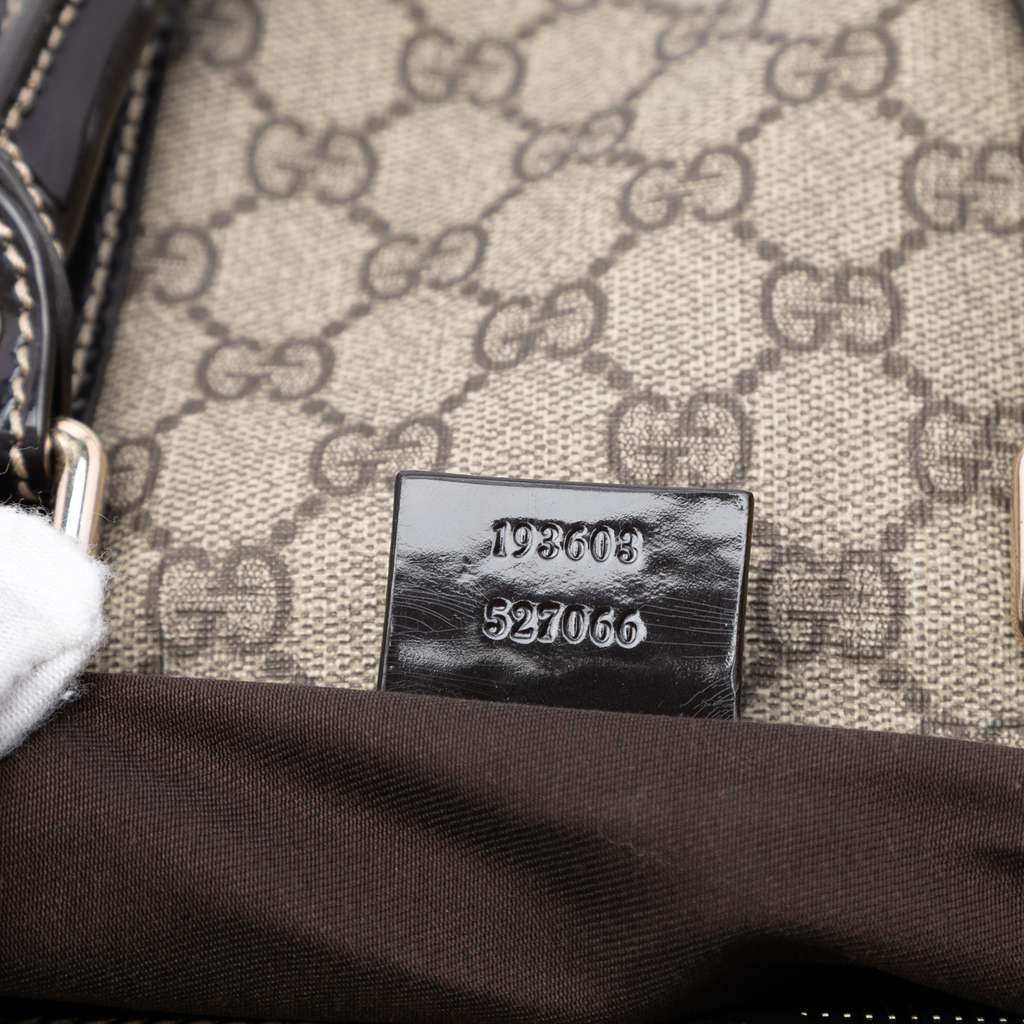 Gucci Medium GG Supreme Joy Boston Bag - 5