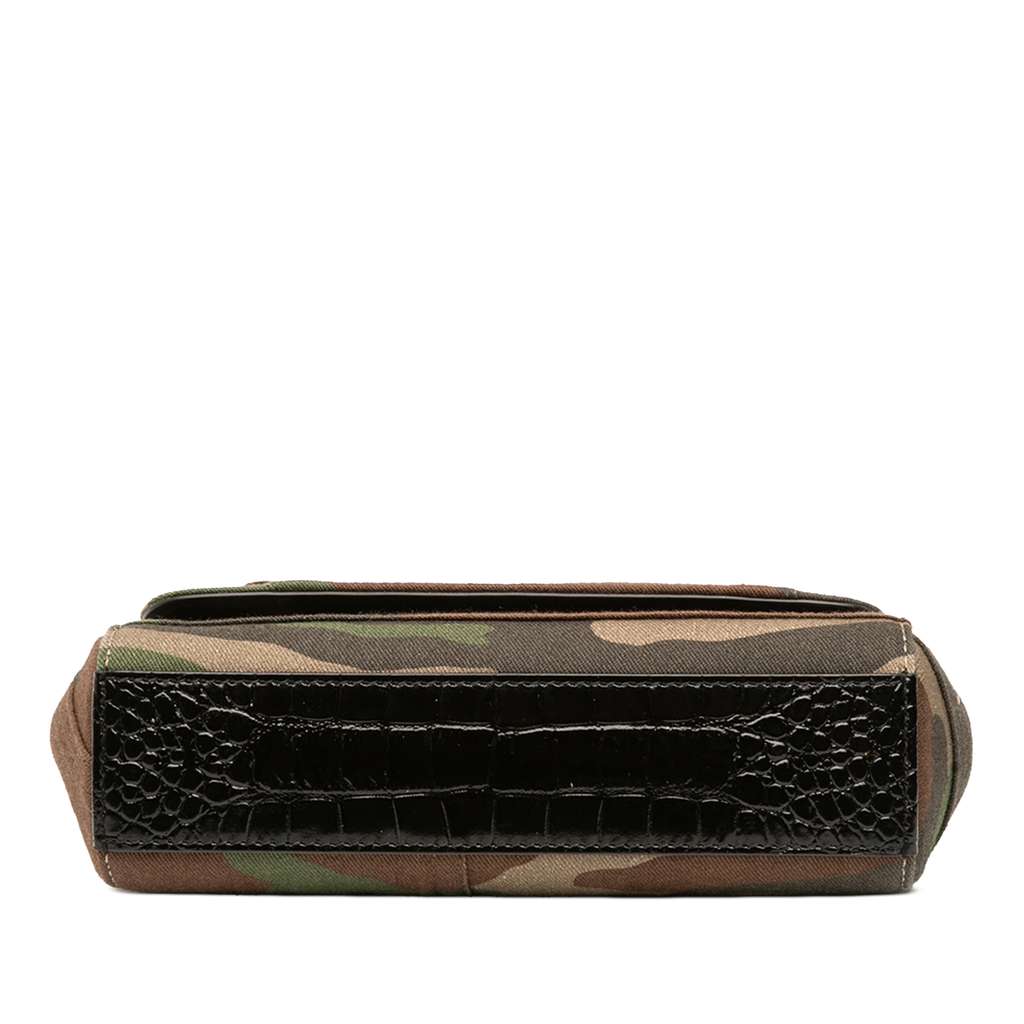 Dolce & Gabbana Camouflage Canvas Miss Sicily Satchel - 3