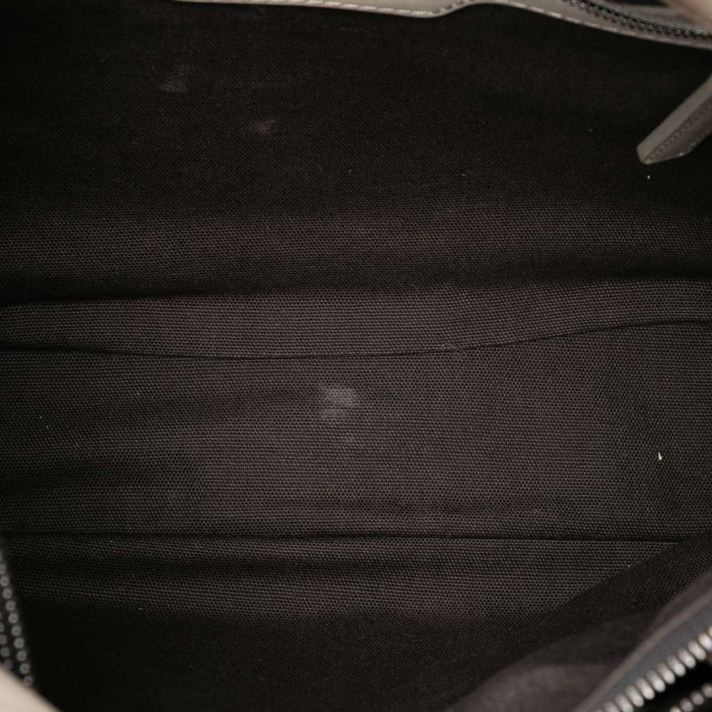 Burberry Medium Smoke Check Coated Canvas Walden Belted Hobo - 4