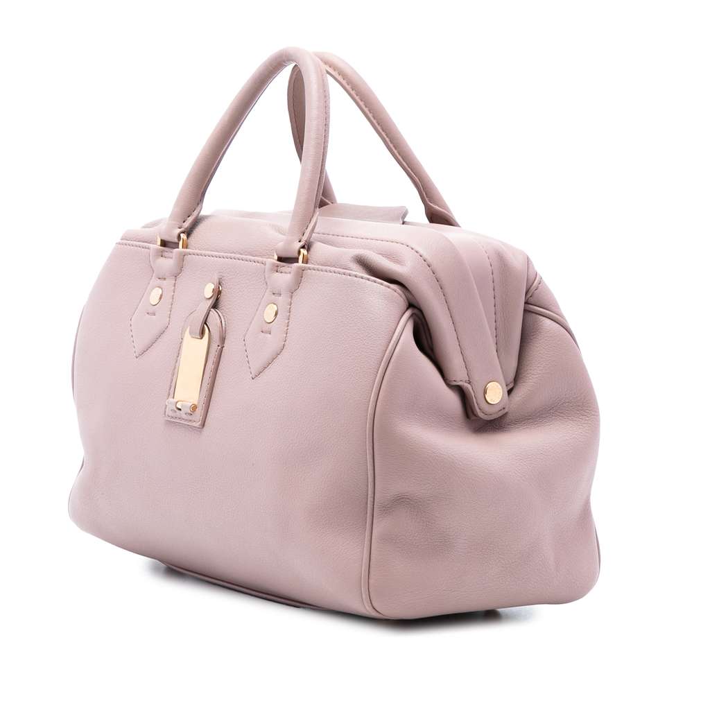 Louis Vuitton Limited Edition Cuir Cinema Intrigue Top Handle Bag - 2