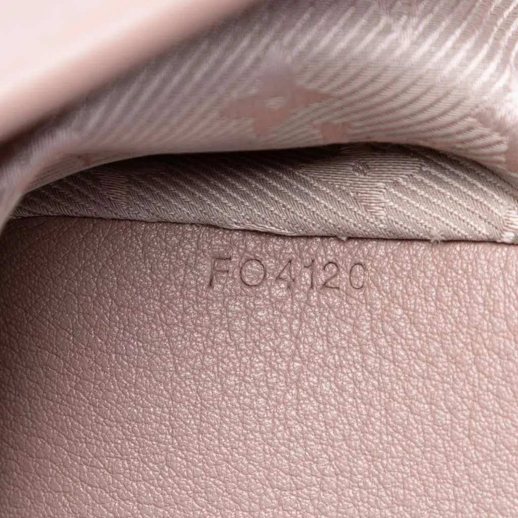 Louis Vuitton Limited Edition Cuir Cinema Intrigue Top Handle Bag Pink Leather Very good - Box View