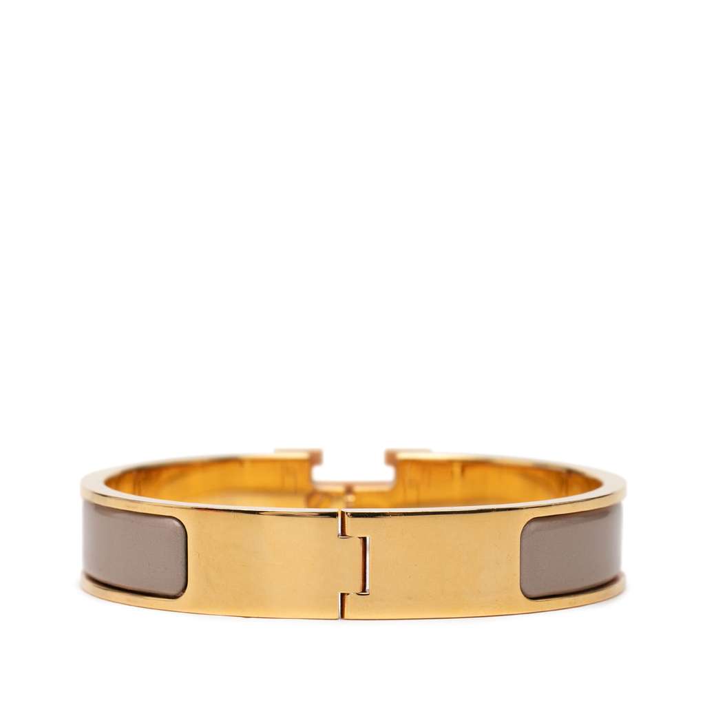 Hermès Narrow Enamel Clic H Bracelet PM - 3