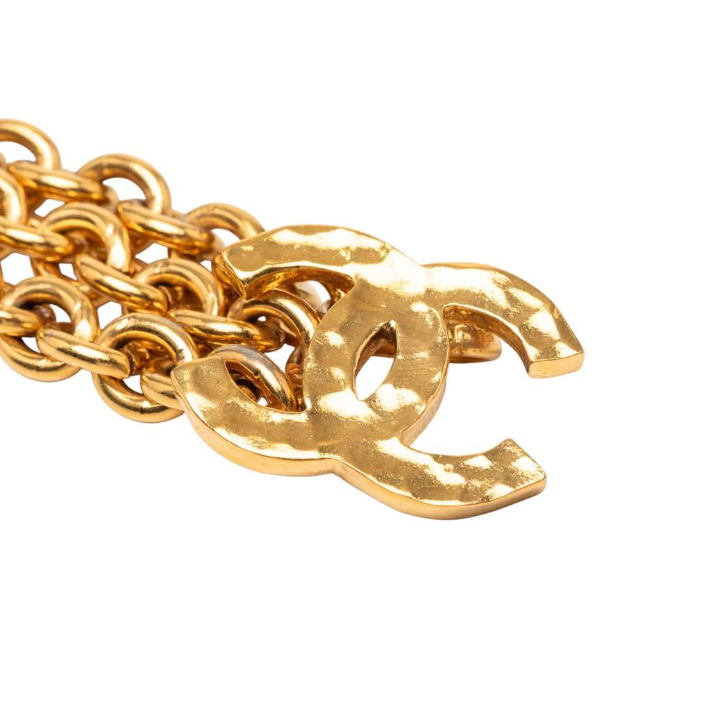 Chanel Gold Plated CC Cable Chain Link Belt - 4