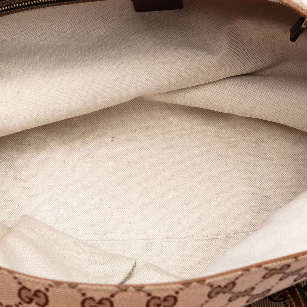 Gucci Large GG Canvas Bree Fold Over Tote - 4