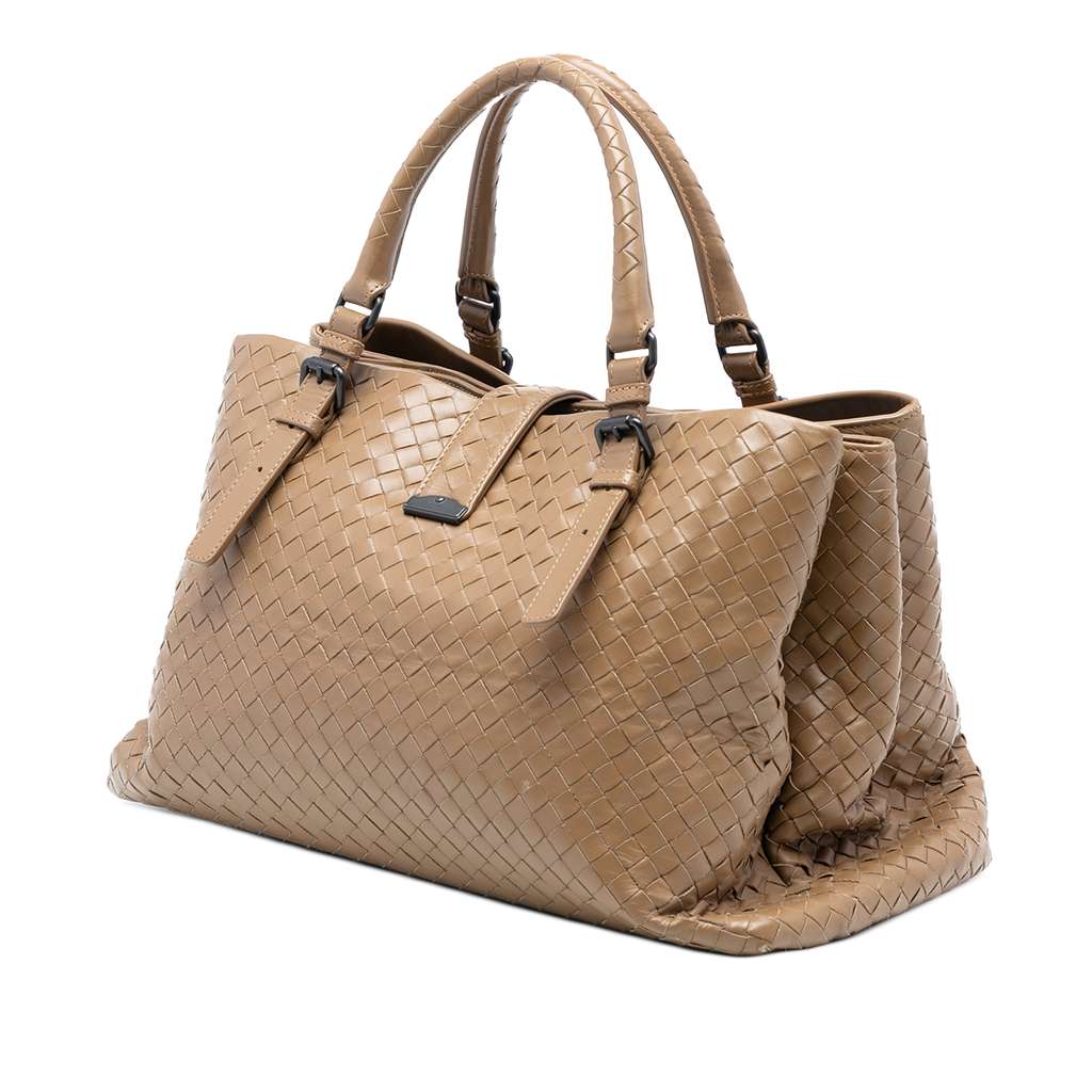 Bottega Veneta Medium Nappa Intrecciato Roma Tote - 2