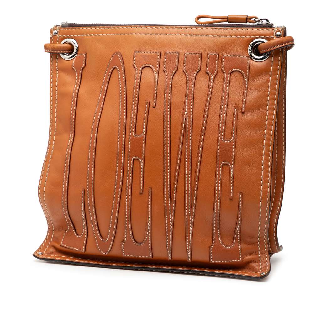 Loewe Leather Anagram Crossbody - 2