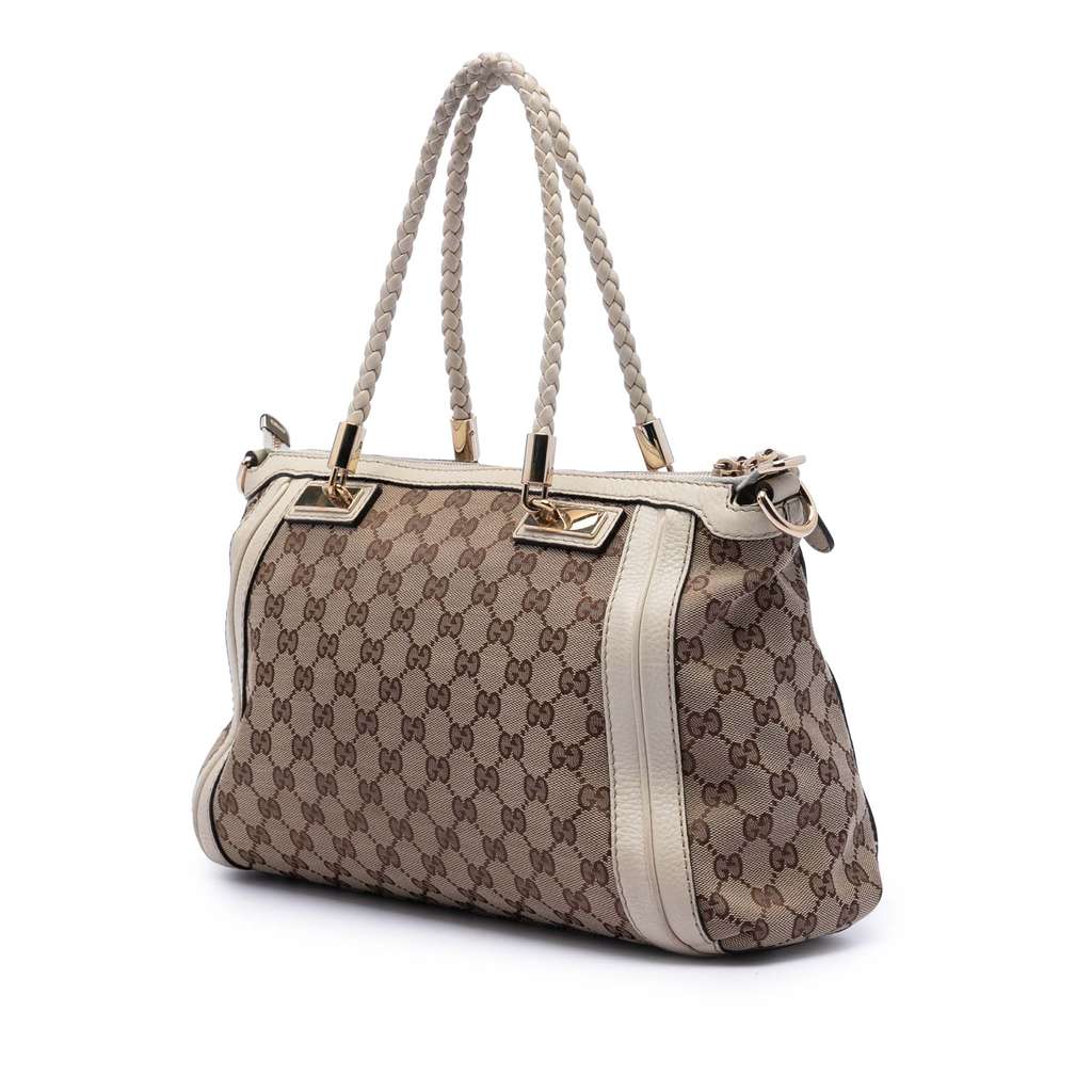 Gucci GG Canvas Bella Satchel - 2