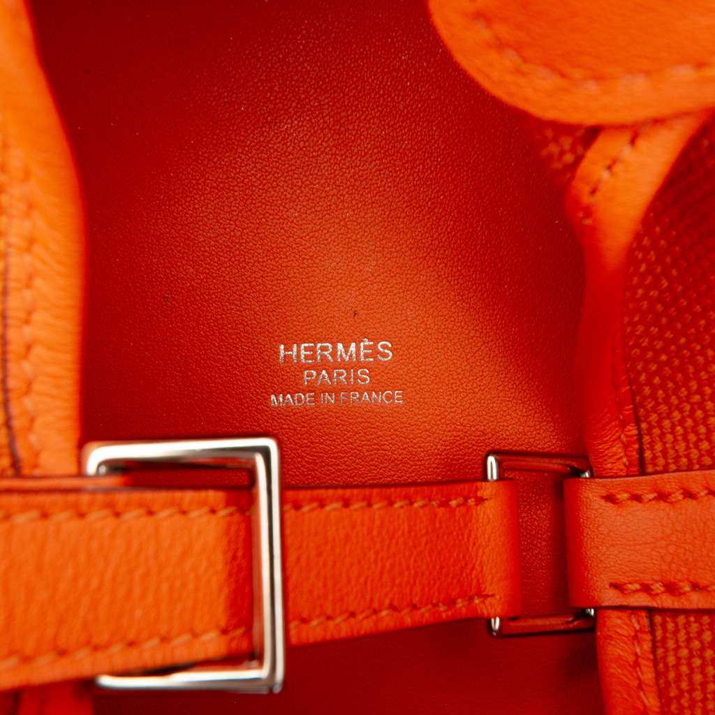 Hermès Toile Goeland and Swift Cargo Picotin Lock 18 - 5