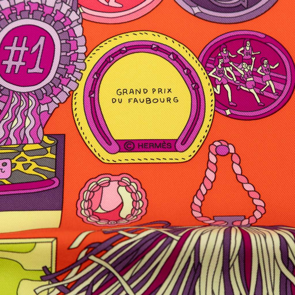 Hermès Les Trophee Silk Scarf 90 - 5