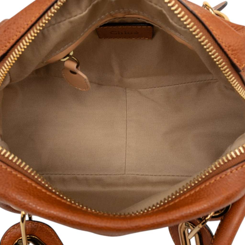 Chloé Small Leather Paraty Satchel - 4