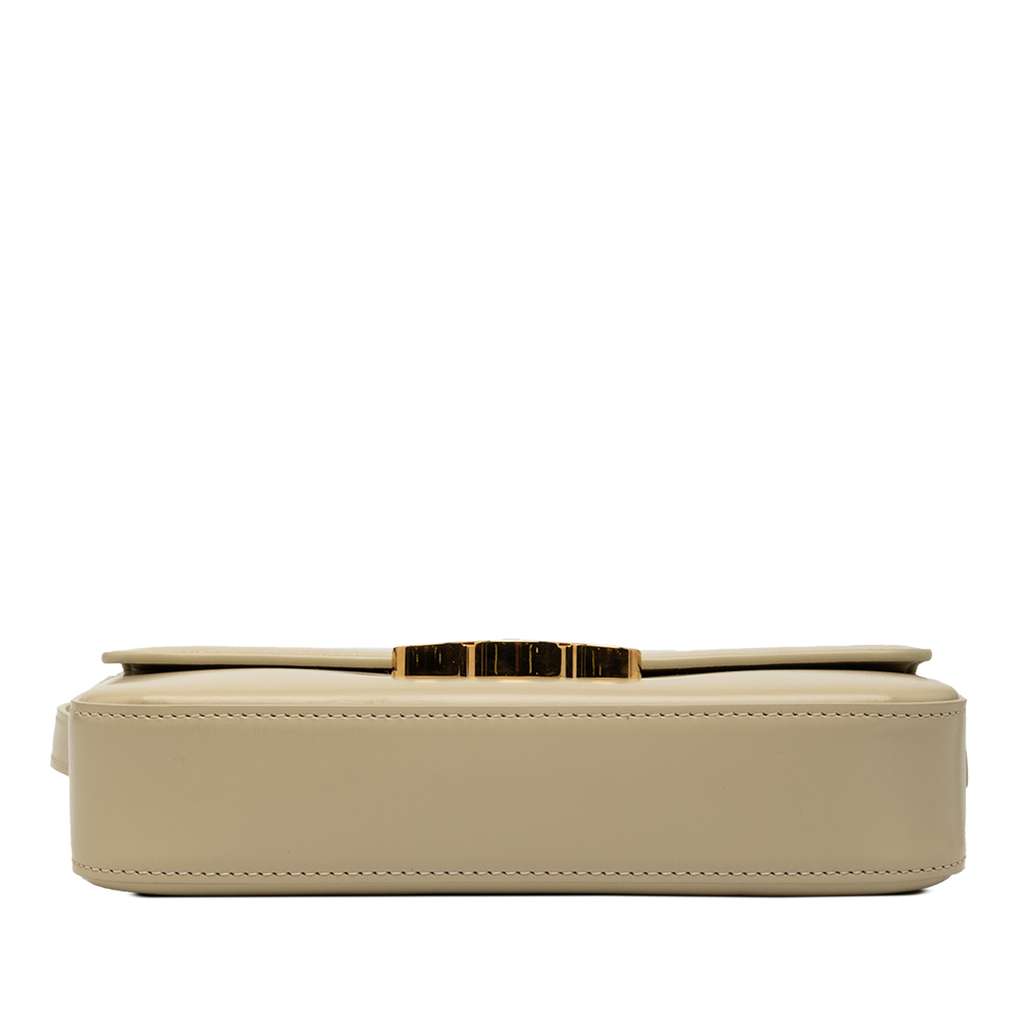 Celine Shiny Calfskin Claude Shoulder Bag - 3