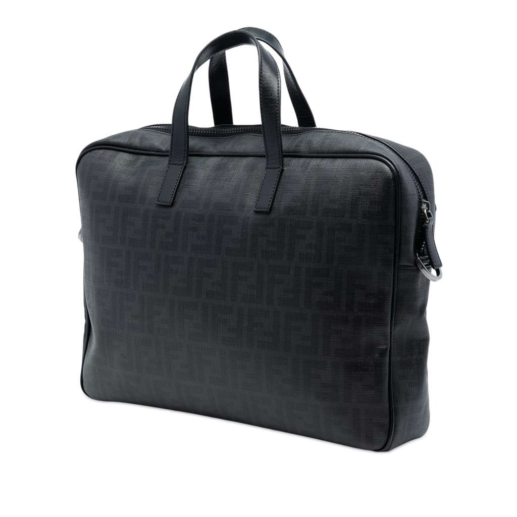 Fendi Zucca Coated Canvas Business Bag - 2