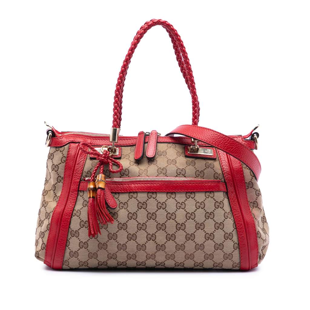 Gucci GG Canvas Bella Satchel