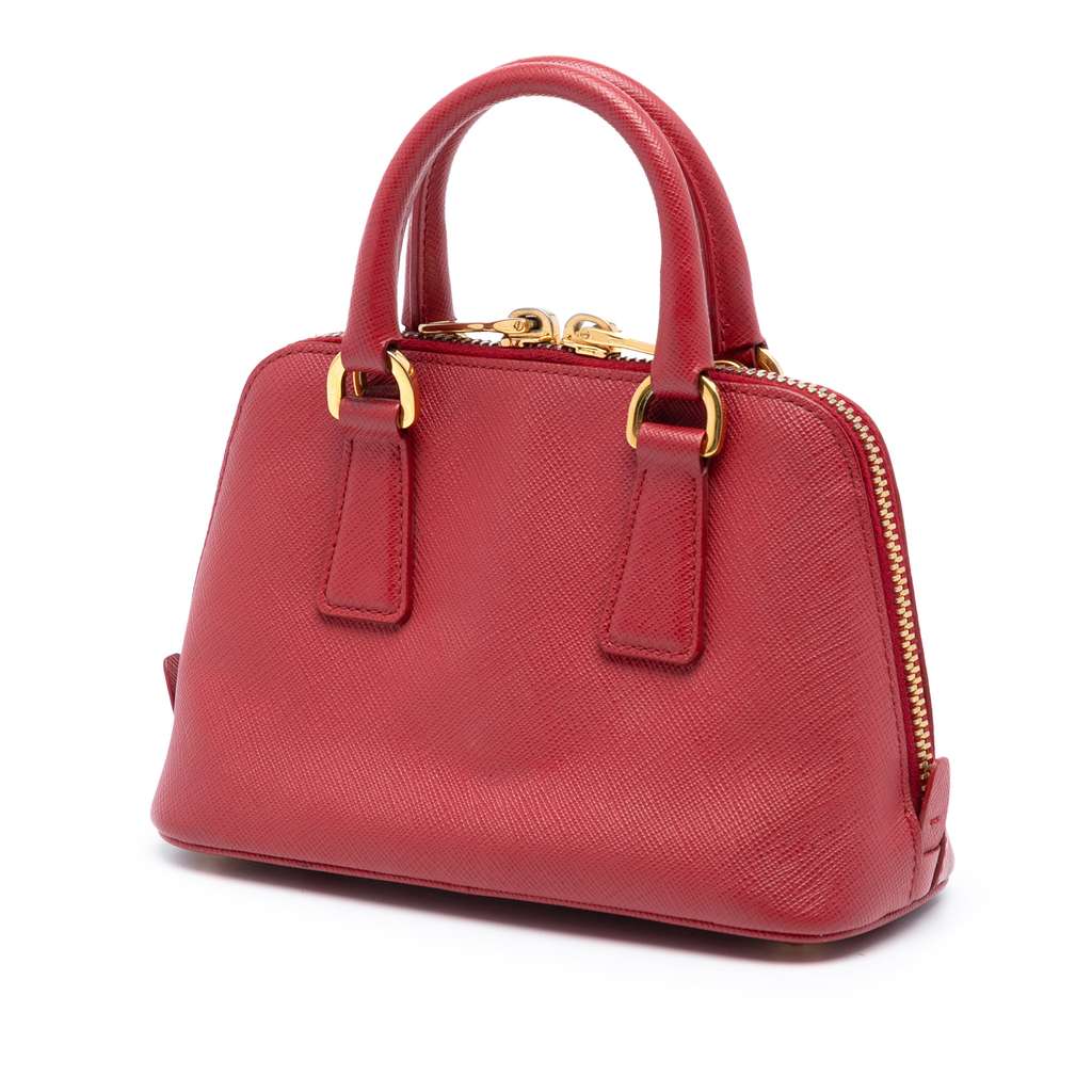 Prada Mini Saffiano Lux Promenade Satchel - 2