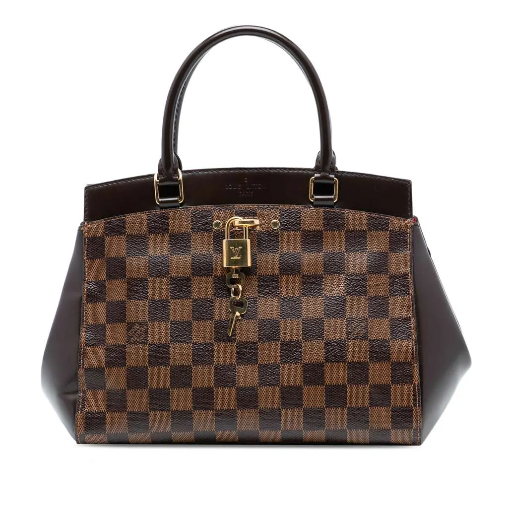 Louis Vuitton Damier Ebene Rivoli MM Brown Very good - Front View