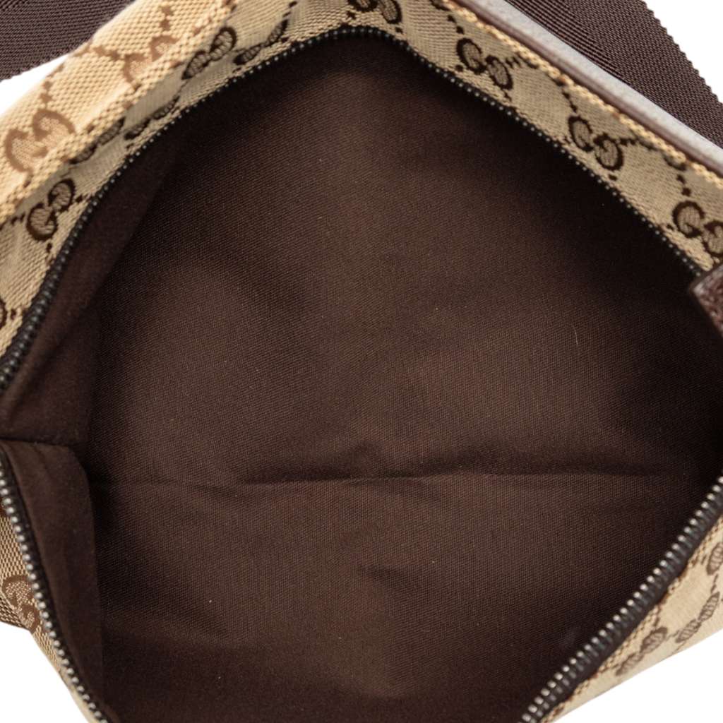 Gucci GG Canvas Double Pocket Belt Bag - 4